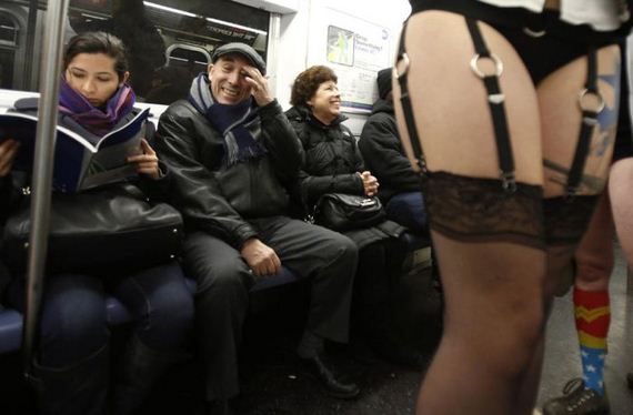 No Pants Subway Ride 2013